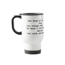 Travel Mug für Schulbushilfe oder Busfahrer