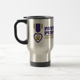 Travel Mug - Metal-W-Farblogo Reisebecher