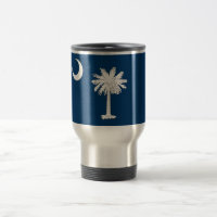 Travel Mug mit Flag South Carolina Staat - USA