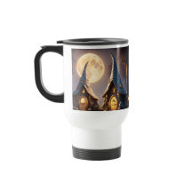 Travel mug mit Gnome Kabinen Mondlicht