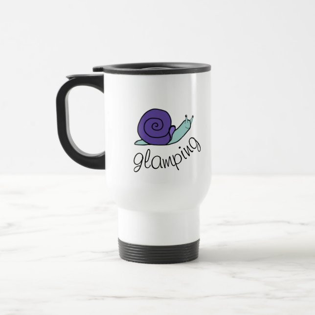 Travel Mug Resemugg - Snail "glamping" (Gauche)