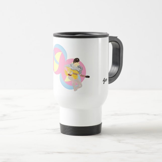Travel Mug : Rollen Reisebecher (VorderseiteRechts)
