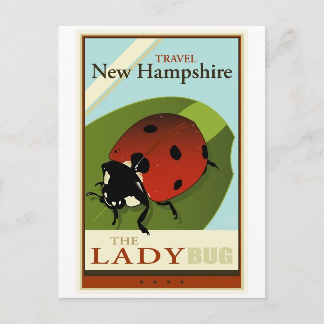 Travel New Hampshire Postkarte (Vorderseite)