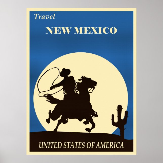 Travel New Mexico Poster (Vorne)