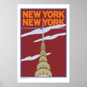 TRAVEL-NY, NY POSTER