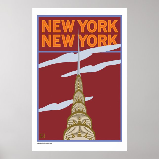 TRAVEL-NY, NY POSTER (Vorne)