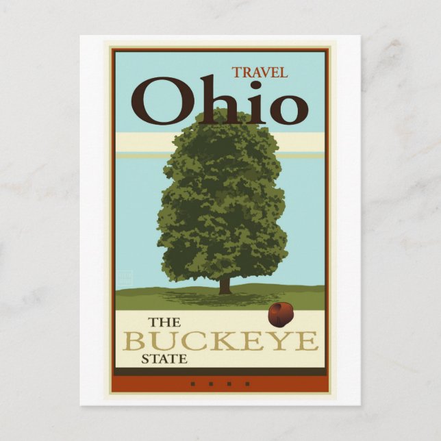 Travel Ohio Postkarte (Vorderseite)