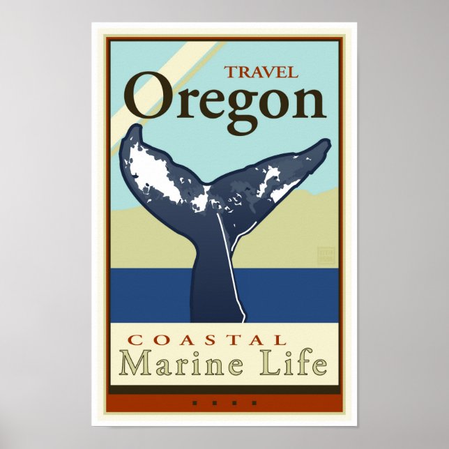 Travel Oregon Poster (Vorne)