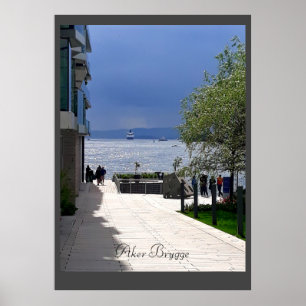 Travel Poster from Oslo, Norway