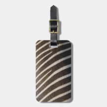 Travel Schwarz-weiß Zebra Animal Strip Print