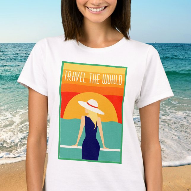 Travel the world t-shirt (Von Creator hochgeladen)