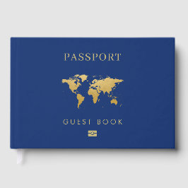Travel Theme Einzigartig bearbeitbare Passport Fot Gästebuch
