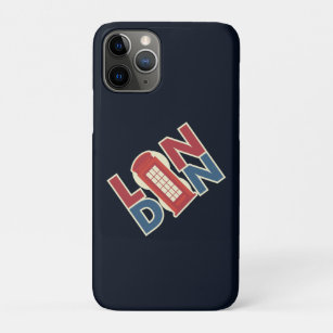 Travel World Cities London Blue Red Phone Box Case-Mate iPhone Hülle