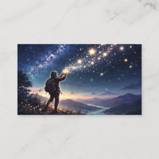 Traveler Releasing Stars Fantasy Visitenkarte