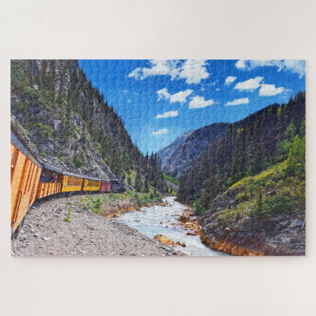 Traveling on the Vintage Train (Horizontal)