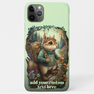 Traveller Chipmunk Wildblume - kundenspezifischer  Case-Mate iPhone Hülle