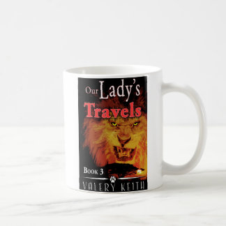 Travels unserer Dame - Dame Kaffee-der Tasse des