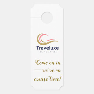 Traveluxe Ignite at Sea großer Türhänger Türanhänger