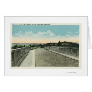 Traver hohle Brücken-Fahrbahn-Ansicht