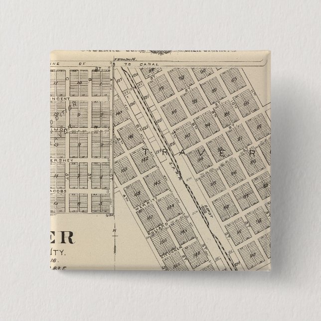 Traver, Tulare Landkreis Button (Vorderseite)