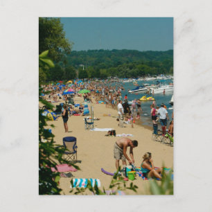 Traverse City Beach Postkarte