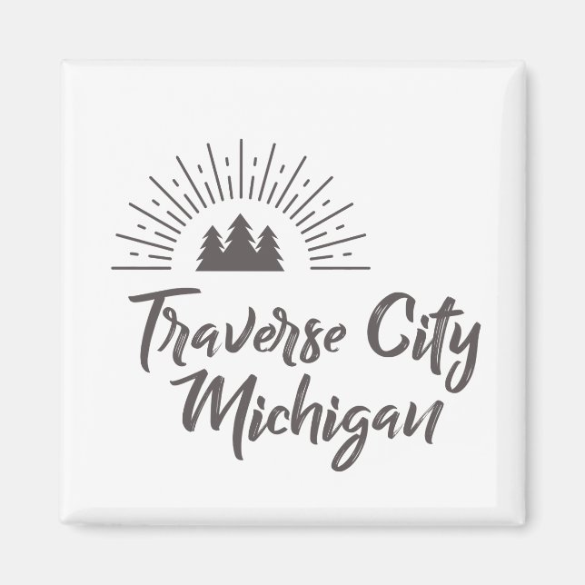 TRAVERSE CITY MICHIGAN MAGNET (Vorne)