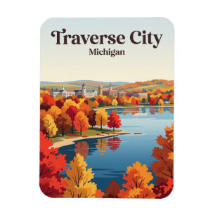 Traverse City, Michigan, USA Magnet