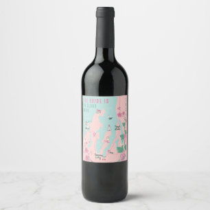 Traverse City on Cloud Wine Bacheloretto Weinetikett