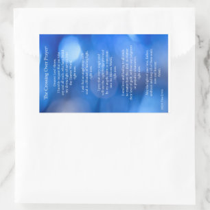 Traverser la prière© Sticker de carte