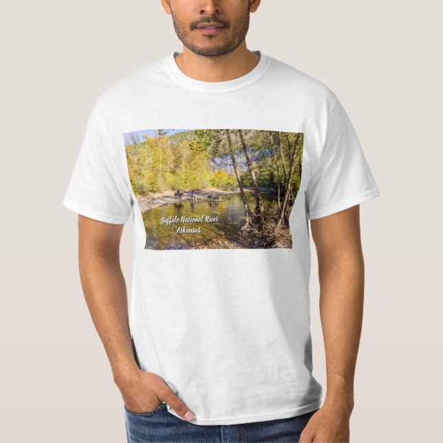 Traverser Le T-shirt Buffalo River (Devant)