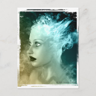 Traverser Sur La Carte Postale Surréaliste D'Art G