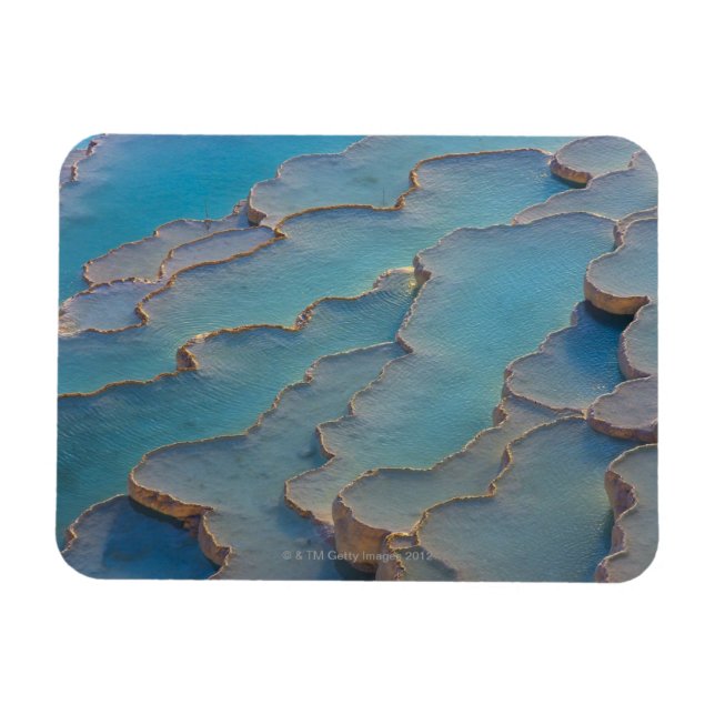 Travertinerterrassen von Pamukkale Magnet (Horizontal)