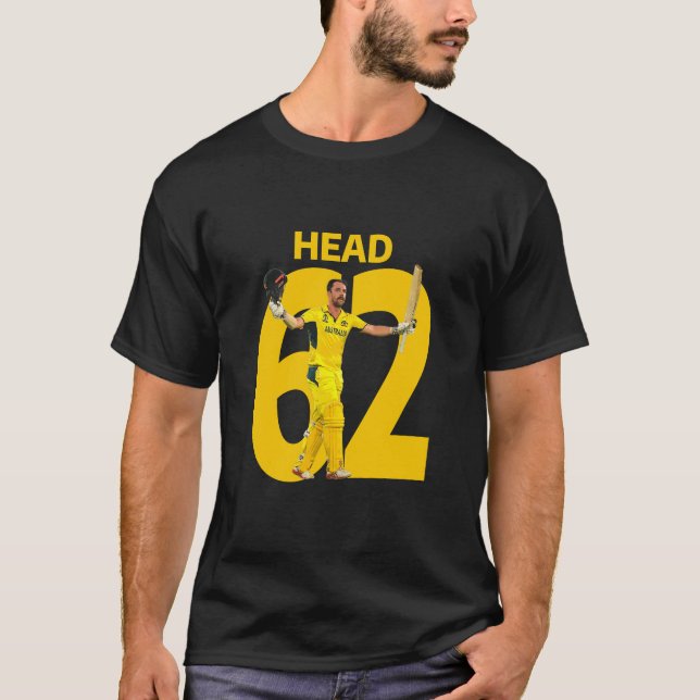 Travis Head - Australischer Cricketspieler T-Shirt (Vorderseite)