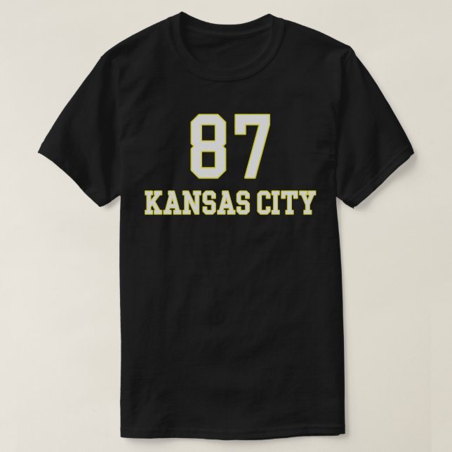 Travis Kelce Jersey 1 T-Shirt (Design vorne)