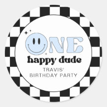TRAVIS One Happy Typ Smile Face Birthday