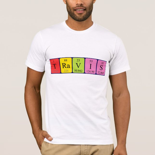 Travis Periodenname Shirt (Vorderseite)