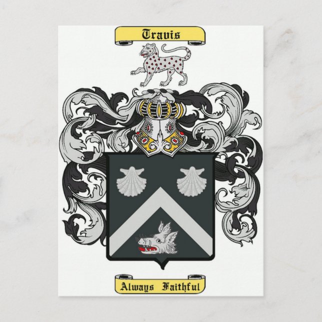 Travis Postkarte (Vorderseite)