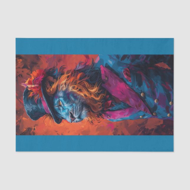 Travis the Lion Seidenpapier (Vorderseite)