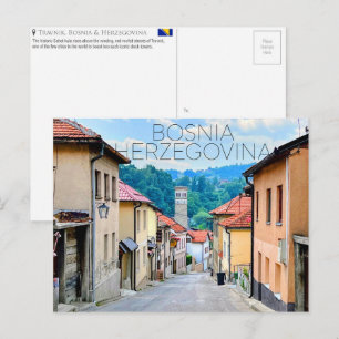 Travnik, Bosnien und Herzegowina Reise-Postkarte Postkarte