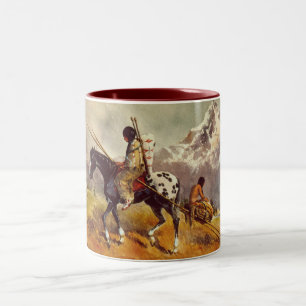 TRAVOIS durch SHARON SHARPE Zweifarbige Tasse