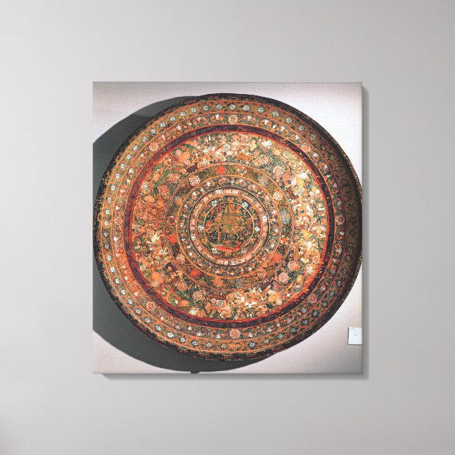 Tray aus dem Michoacan-Stamm Leinwanddruck (Vorderseite)