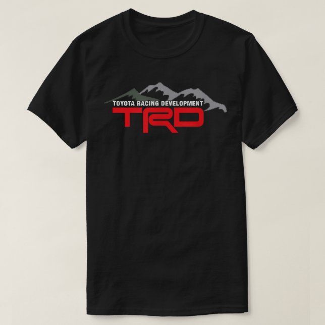 TRD-Racing-Entwicklungs-Logo T-Shirt (Design vorne)