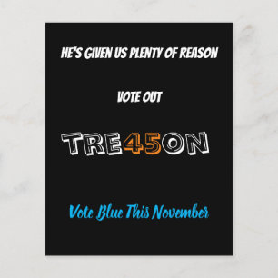 TRE45ON-Abstimmung Flyer