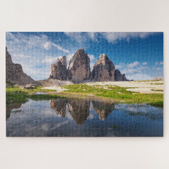 Tre Cime di Lavaredo/Drei Zinnen Dolomite mountain (Horizontal)