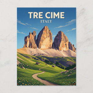 Tre Cime di Lavaredo Italien Postkarte