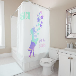 Treach for Stars Colorful Girl Duschvorhang