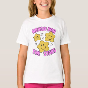 Treach for the Stars - Niedlich Smiley Star Inspir T-Shirt