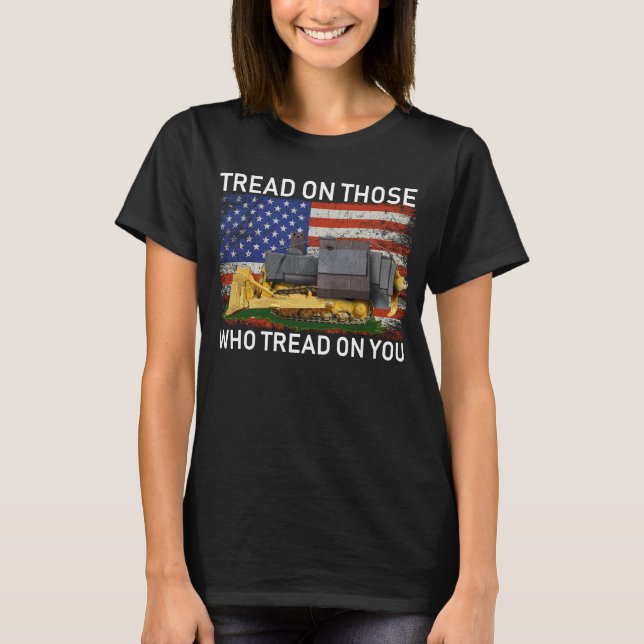 Tread auf denen, die auf Ihrem T - Shirt Classic R (Vorderseite)
