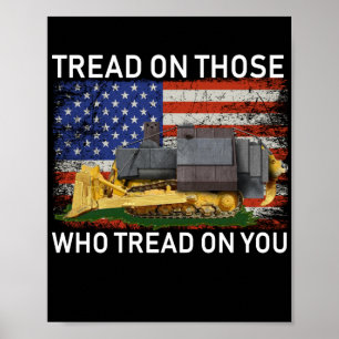 Tread auf denen, die auf Ihrem T - Shirt Classic R Poster