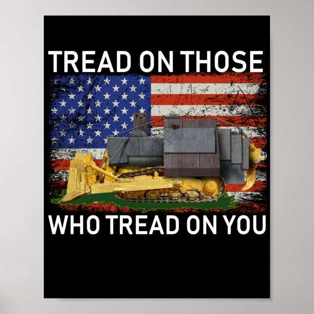 Tread auf denen, die auf Ihrem T - Shirt Classic R Poster (Vorne)